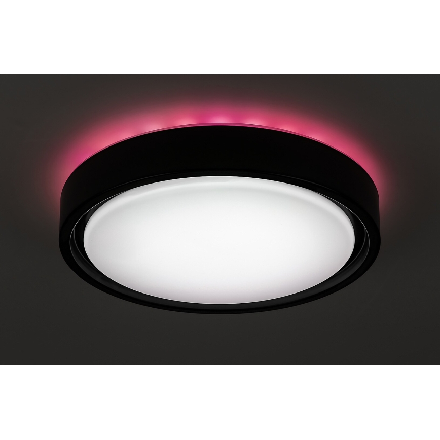 Rabalux - LED RGB himmennettävä kattovalaisin anturilla LED/28W/230V 2700-5000K halkaisija 36 cm + kaukosäädin