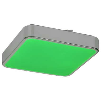 Rabalux - RGB-LED kylpyhuoneen himmennettävä kattovalaisin LED/22W/230V 3000-6000K IP44 + kaukosäädin 29x29 cm