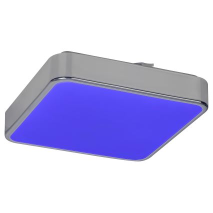 Rabalux - RGB-LED kylpyhuoneen himmennettävä kattovalaisin LED/22W/230V 3000-6000K IP44 + kaukosäädin 29x29 cm