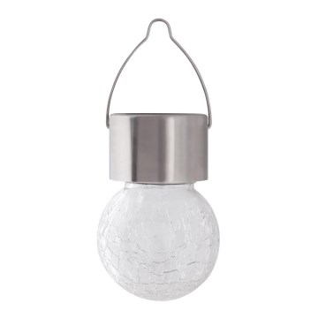 Rabalux - LED RGB Ulkokäyttöön tarkoitettu aurinkokäyttöinen valaisin kytkimellä LED/0,06W 60 mAh IP44