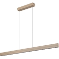Rabalux - LED-riippuvalaisin vaijerilla LED/19W/230V 4000K beigen sävyinen