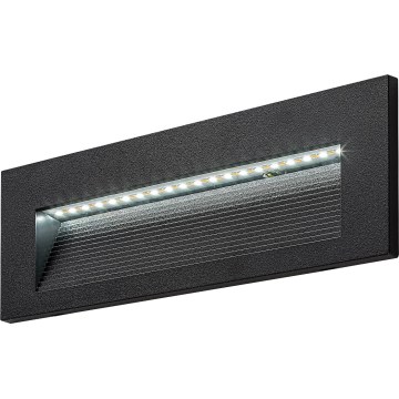 Rabalux - LED-ulkoseinävalaisin LED/6W/230V IP65 musta