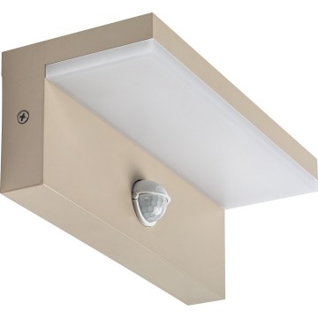 Rabalux - LED ulkoseinävalaisin liiketunnistimella LED/9W/230V IP54 beige