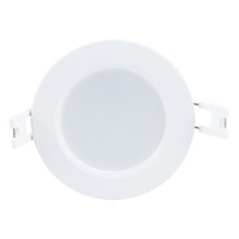 Rabalux - LED upotettava valo LED/3W/230V halkaisija 9 cm valkoinen