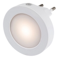 Rabalux - LED-yövalo anturilla LED/0,5W/230V 3000K halkaisija 65 mm