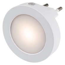 Rabalux - LED Yövalo sensorilla LED/0,5W/230V d. 65 mm