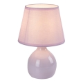 Rabalux - Pöytälamppu 1xE14/40W/230V vaaleanpunainen