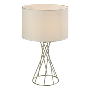 Rabalux - Pöytälamppu 1xE27/40W/230V kultainen/valkoinen