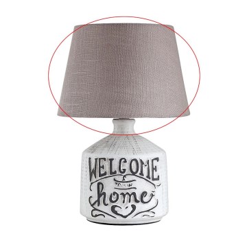 Rabalux - Pöytävalaisimen vaihtolasi PETRA E14 ruskea/valkoinen