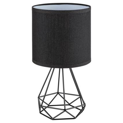 Rabalux - Pöytävalaisin 1xE14/40W/230V musta