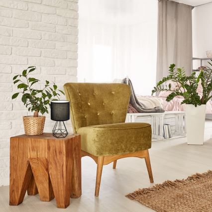 Rabalux - Pöytävalaisin 1xE14/40W/230V musta