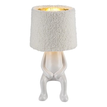 Rabalux - Pöytävalaisin 1xE14/40W/230V valkoinen