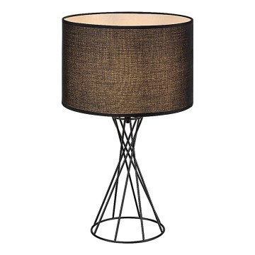 Rabalux - Pöytävalaisin 1xE27/40W/230V musta