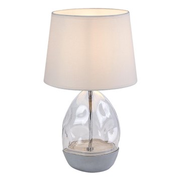 Rabalux - Pöytävalaisin 1xE27/40W/230V valkoinen