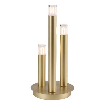 Rabalux - Pöytävalaisin 3xG9/5W/230V kulta