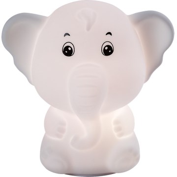 Rabalux - RGB-LED kosketusohjattu yövalo LED/0,05W/1xCR2032 norsu