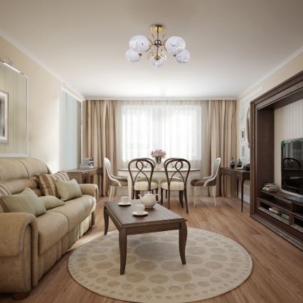 Rabalux - Riippukattokruunu 5xE27/40W/230V