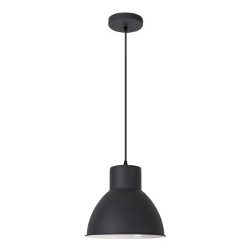 Rabalux - Riippuvalaisin 1xE27/60W/230V musta, halkaisija 27,5 cm