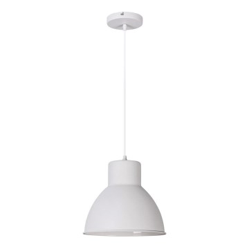 Rabalux - Riippuvalaisin 1xE27/60W/230V valkoinen halkaisija 27,5 cm