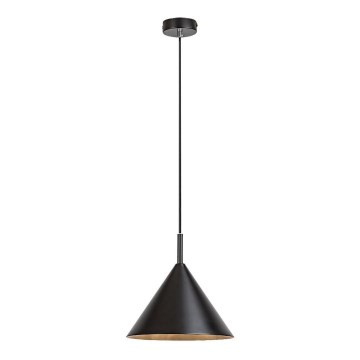 Rabalux - Riippuvalaisin johdolla 1xE27/40W/230V, halkaisija 25 cm, musta