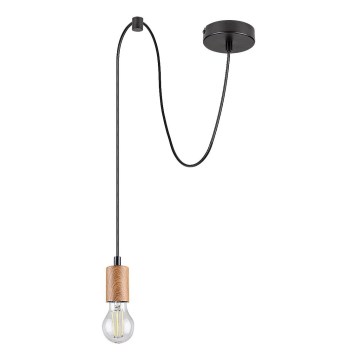 Rabalux - Ripustettava kattovalaisin 1xE27/60W/230V pyökki