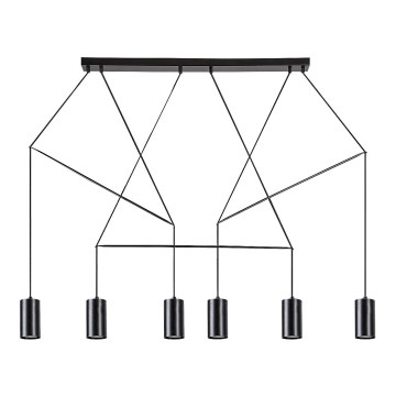 Rabalux - Ripustettava kattovalaisin 6xGU10/50W/230V