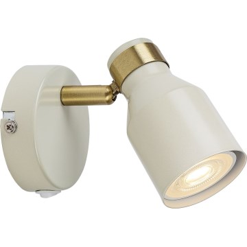 Rabalux - Seinään asennettava kohdevalaisin 1xGU10/15W/230V