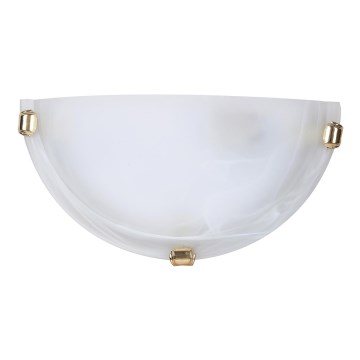 Rabalux - Seinävalaisin 1xE27/60W/230V alabasterilasi