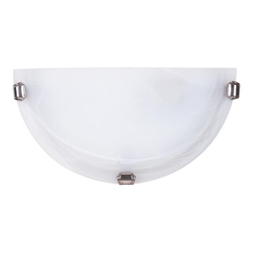 Rabalux - Seinävalaisin 1xE27/60W/230V alabasterilasi