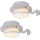 Rabalux -SETTI 2x aurinkokennolla varustettu LED-seinävalaisin LED/0,06W/1,2V 300 mAh IP44