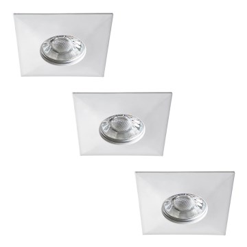 Rabalux - Setti 3xLED kylpyhuoneen upotettava alasvalo LED/4W/230V IP44
