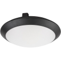 Rabalux - Ulkokattovalaisin 1xE27/9W/230V IP65 Ø 30 cm musta