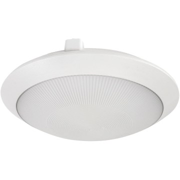 Rabalux - Ulkokattovalaisin liiketunnistimella 1xE27/9W/230V IP65 Ø30 cm valkoinen
