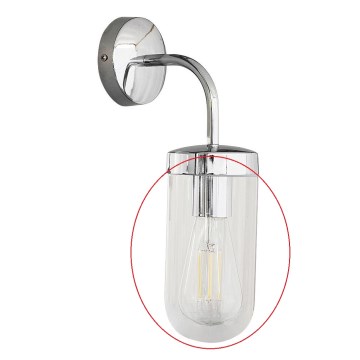 Rabalux - Vaihtolasi seinävalaisimiin E27