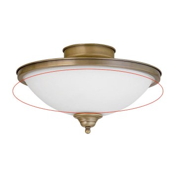 Rabalux - Varaosa lasi kattovalaisimeen ELISETT E14