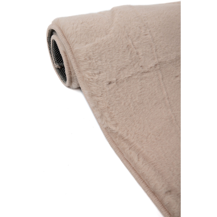 RABBIT 3D -matto 160x230 cm beige