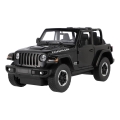 Radio-ohjattava RC-auto Jeep Wrangler Rubicon RASTAR 5xAA + 2xAA musta