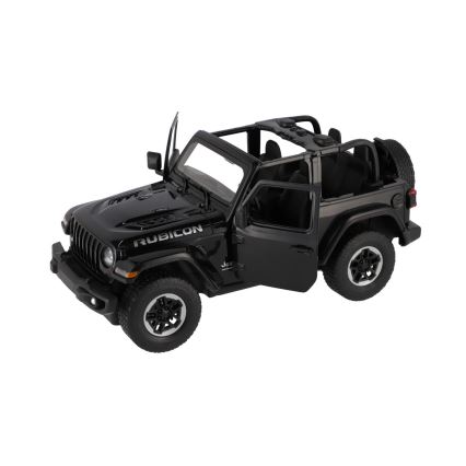 Radio-ohjattava RC-auto Jeep Wrangler Rubicon RASTAR 5xAA + 2xAA musta