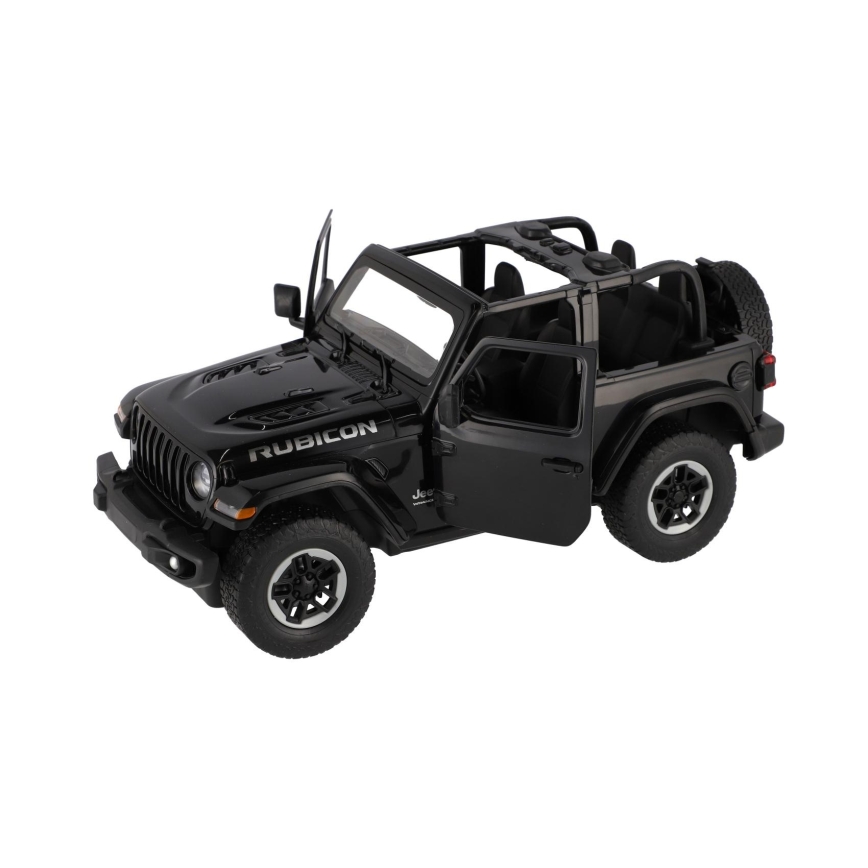 Radio-ohjattava RC-auto Jeep Wrangler Rubicon RASTAR 5xAA + 2xAA musta