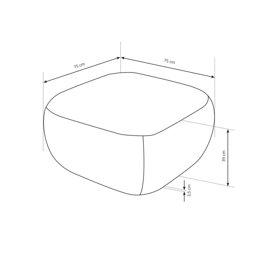 Rahi OLBIA 75x75 cm beige