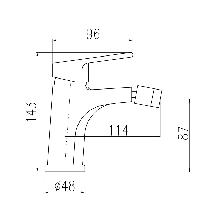 RAV Slezák CO145.0KCMATZ - Bidehana + pohjaventtiili COLORADO 14,3 cm musta/kulta