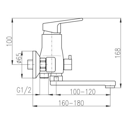 RAV Slezák CO151.5 - COLORADO-ammehana, kiiltävä kromi
