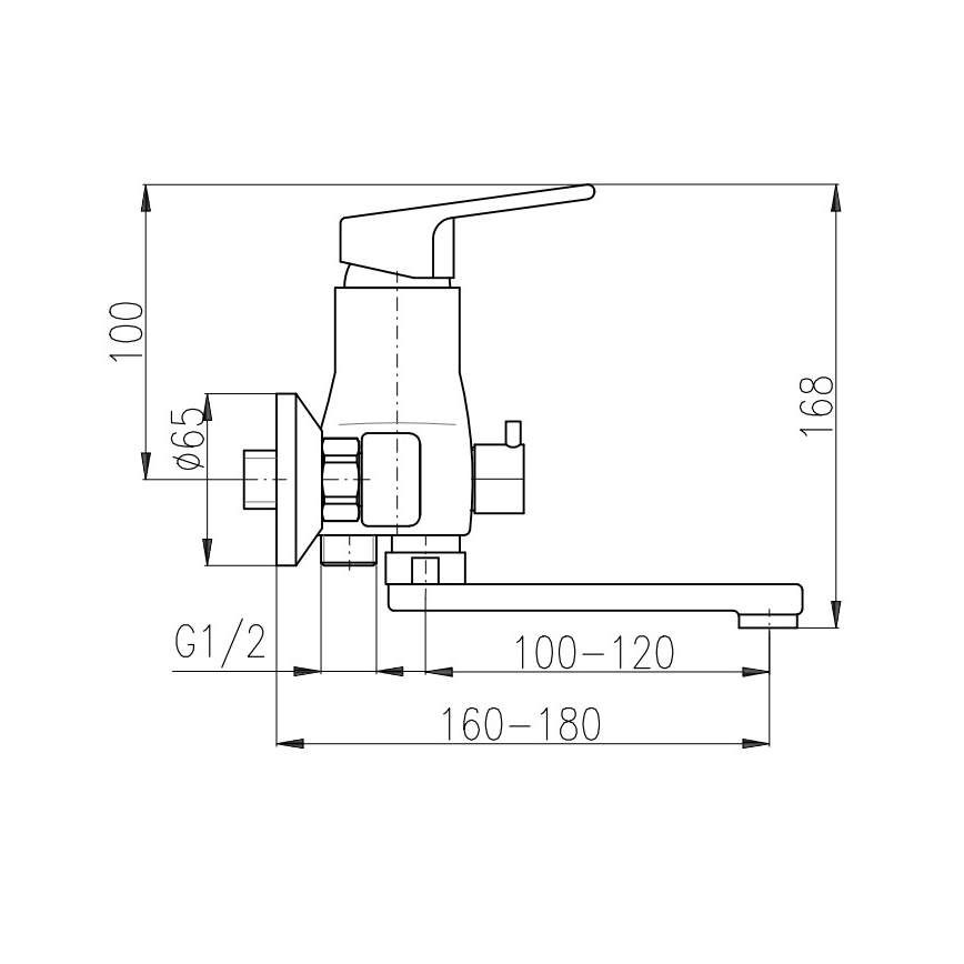 RAV Slezák CO151.5 - COLORADO-ammehana, kiiltävä kromi