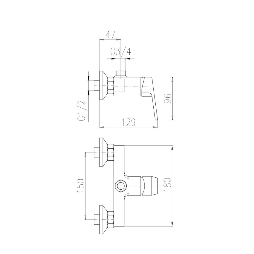 RAV Slezák CO182.5Z - COLORADO-suihkuhana, kiiltävä kulta