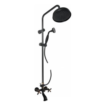 RAV Slezák MK159.5/7CMATSM - Ammesarja sekoittajalla MORAVA RETRO, musta/messinki