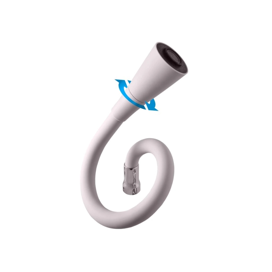 RAV Slezák SA006.0/13S - SAZAVA-keittiöhana joustavalla juoksuputkella, 35,6 cm, harmaa/kiiltävä kromi