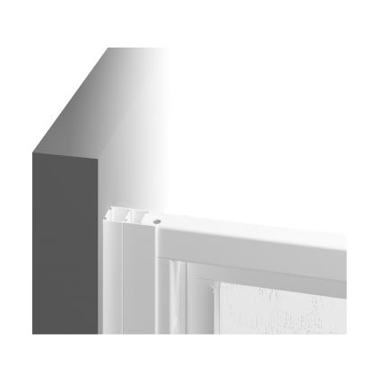 Ravak 00VG01R211 - SUPERNOVA kolmiosainen suihkuovi 120 x 198 cm, valkoinen