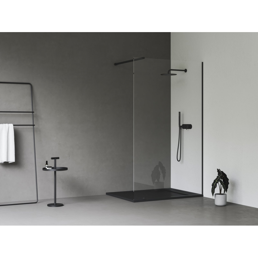 Ravak GW9WA030SZ1 - Walk-in-suihkutila 100x200 cm musta