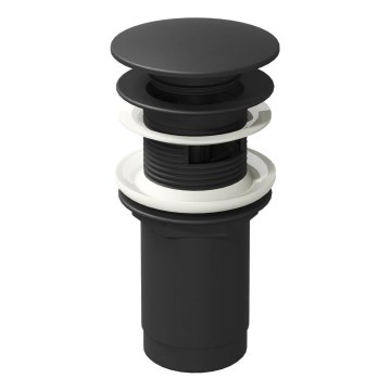 Ravak X01748 - Pesualtaan pohjaventtiili CLICK-CLACK halkaisija 6,6 cm musta