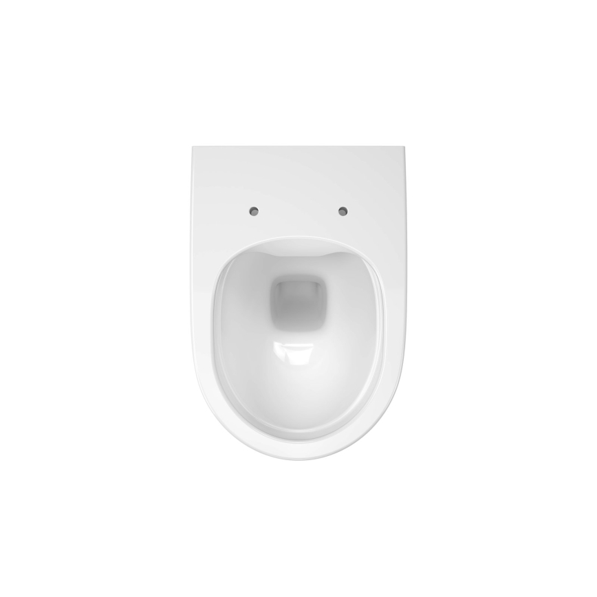 Ravak X01860 - Seinään asennettava reunaton WC-istuin VITA, keramiikka/valkoinen